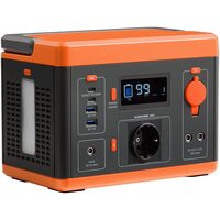 Statie de incarcare portabila, 296 Wh, 20 Ah, dimensiune 23 x 14 x 16.9 cm, Baterie Li-Ion, 2xUSB, 2xUSB-C, Lampa led