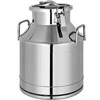 Bidon din inox pentru lapte sau miere, Capacitate 20 l, Manere duble, 190 x 320 mm