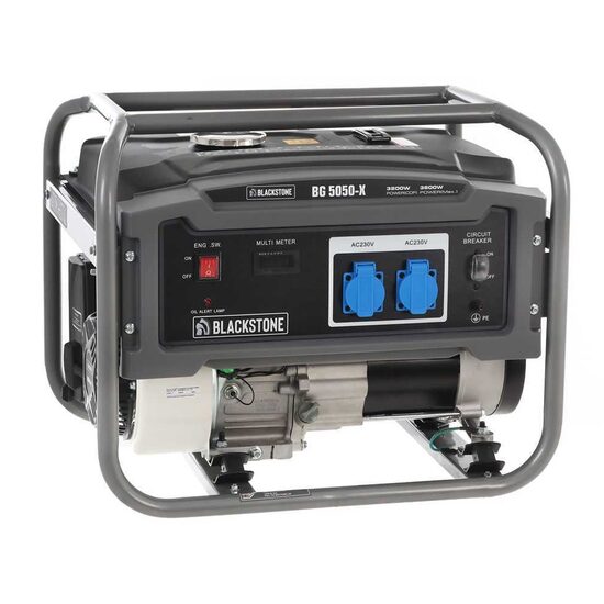 Generator pe benzina Blackstone 3.6 kW, putere motor 8 CP, monofazat, 4 timpi