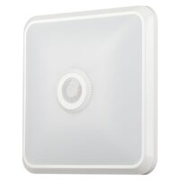 Plafoniera led cu senzor de miscare, Patrata, 12 W, IP20, 1100 lm, culoare lumina 3 in 1, 250 x 250 mm