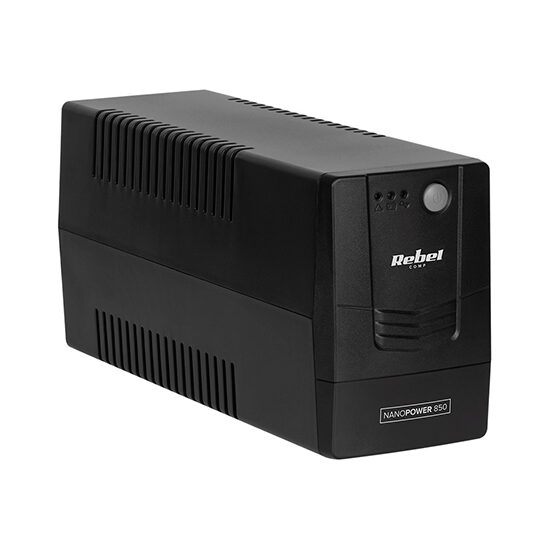 UPS cu management 850V/450W, baterie 12 V/9 Ah, unda sinusoidala modificata, 297 x 101 x 142 mm