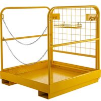 Platforma de siguranta pentru stivuitor, max 499 kg, Pliabila, Otel