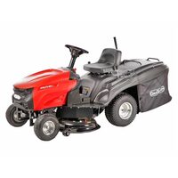 Tractoras pentru gazon, GeoTech 17 CP, Benzina, Diametru taiere cu 2 lame 96 cm, Inaltime taiere 35-75 mm, 6 viteze, volum cos 220 l