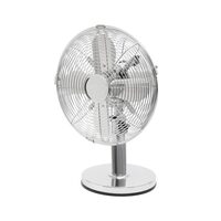 Ventilator de masa, Metalic, 3 trepte viteza, 30 W, Diametru 25 cm