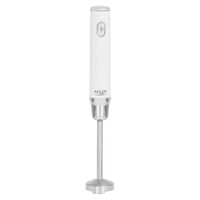 Blender de mana, Alb, 300 W, Lame oțel inoxidabil