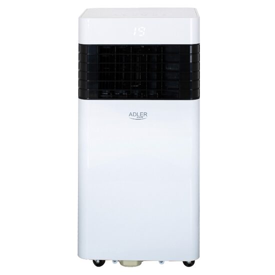 Aparat de aer conditionat, Portabil, 7000 BTU/h, 2 viteze, 2000 W, Telecomanda, Alb, functie de racire, dezumidifcare, 65 dB