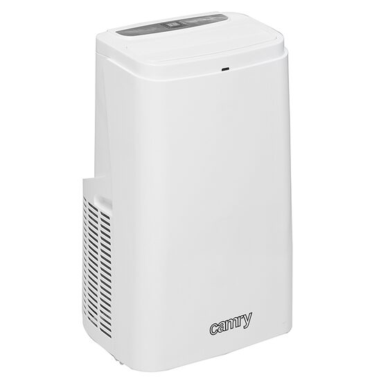 Aparat de aer conditionat, Portabil, 12000 BTU/h, 2 viteze, Telecomanda, Alb, functie de racire, dezumidifcare, ventilator