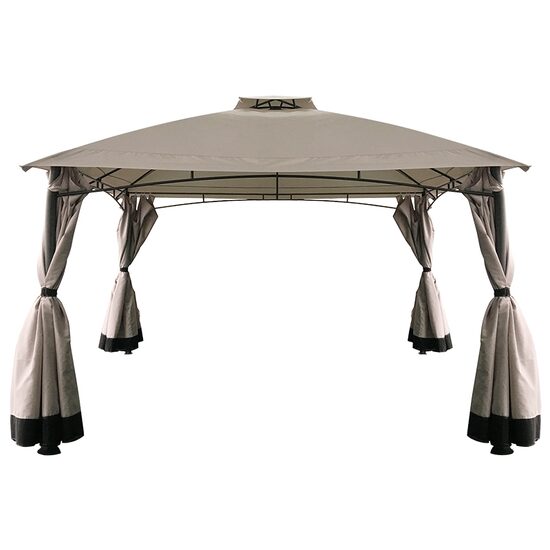 Pavilion pentru gradina, cadru otel, 3 x 4 m, Inaltime 2 m, protectie UV