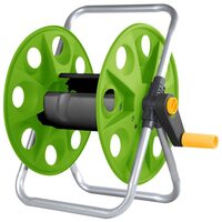 Tambur pentru furtun de gradina, max 45 m, Cadru aluminiu