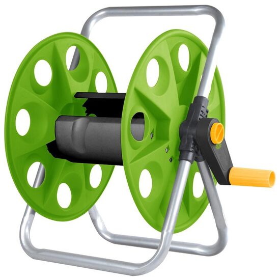 Tambur pentru furtun de gradina, max 45 m, Cadru aluminiu