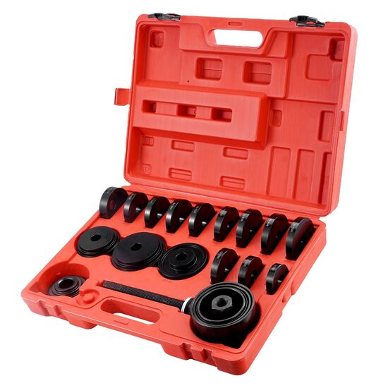 Set extractoare rulmenti pentru roata cu tractiune fata, 23 piese
