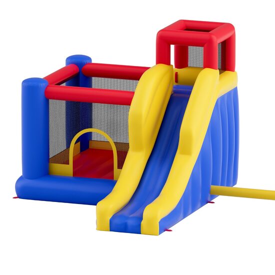 Castel gonflabil cu trambulina, suflanta, 3400x2600x2300 mm, max 140 kg