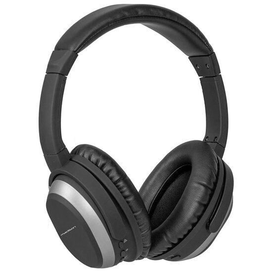 Casti Over the Ear Wireless, Bluetooth, Hi-Fi, Autonomie baterie 180 ore, Negru, Microfon, diametru difuzor 40 mm