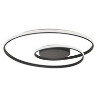 Plafoniera led, Dimmabil, Negru, 4000k, 5150 lm, IP20, dimensiune 600 x 50 mm, 48W