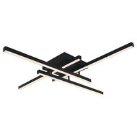 Plafoniera led, Dimmabil, Negru, 4000k, 4100 lm, IP20, dimensiune 850 x 850 x 105  mm