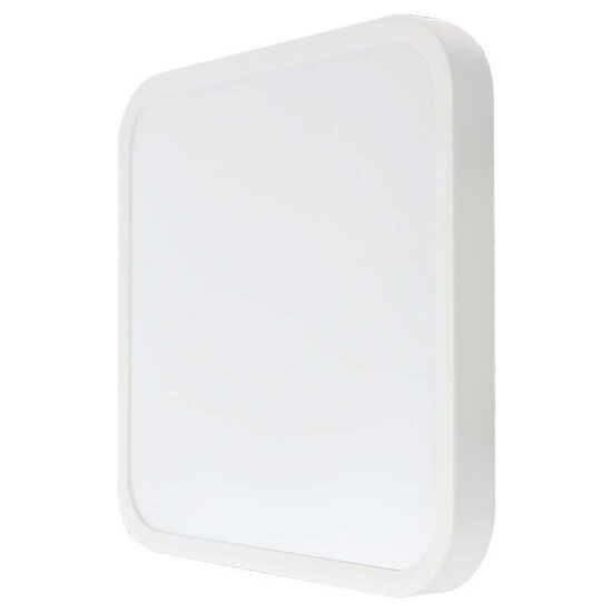 Plafoniera led patrata, 18 W, lumina naturala 4000K, 1800 lm, dimensiune 225 x 225 x 60 mm, IP44, Alba