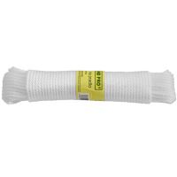 Sfoara pentru rufe Strend Pro Cloth-Line 20 m/4 mm, PP, alba