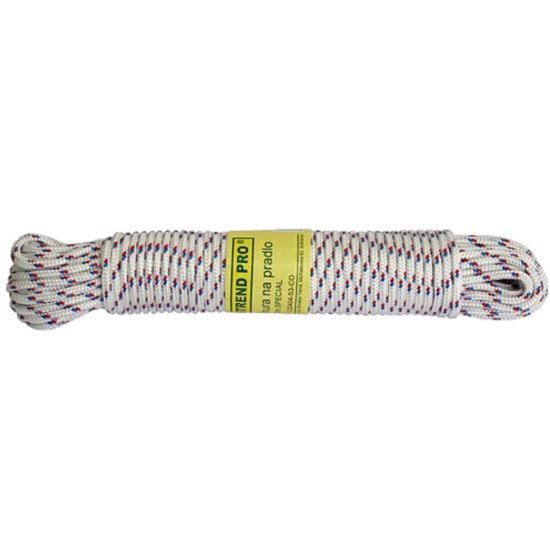 Sfoara pentru rufe Strend Pro Cloth-Line 20 m/4 mm, multicolor