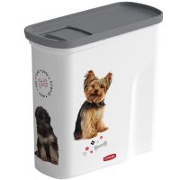 Recipient stocare mancare Curver LovePets Doggy 2L, pentru animale de companie