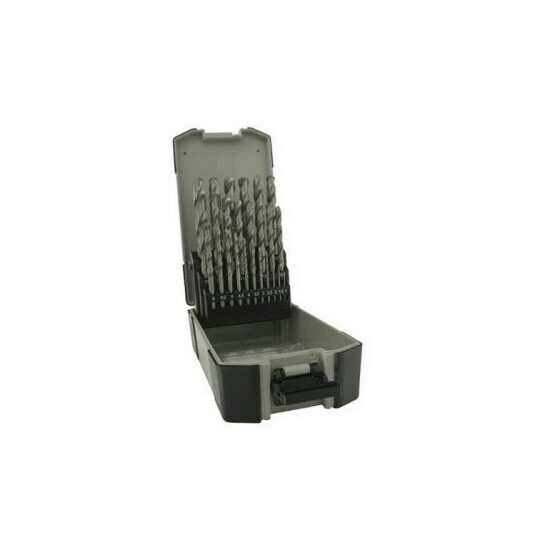 Set 25 burghie pentru metal, Strend Pro Premium 4241, cromate, 1-13 mm