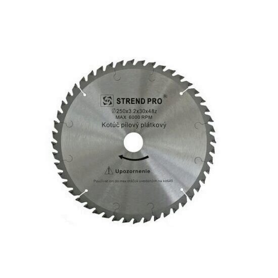 Disc circular pentru lemn Strend Pro NWP, 300 x 3.2 x 30 mm, z48