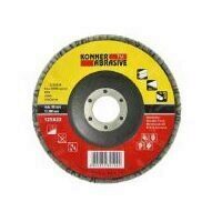 Disc lamelar frontal otel inox, Konner 115 x 22 mm, P40