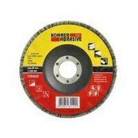 Disc lamelar frontal otel inox, Konner 115 x 22 mm, P120