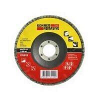 Disc lamelar frontal otel inox, Konner 125 x 22 mm, P60