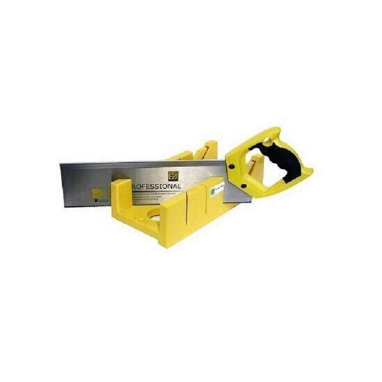 Fierastrau pentru taiere la unghi cu suport plastic, Strend Pro MBOX-84, lungime lama 300 mm