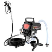 Pompa de vopsit pentru suprafete mari, putere 950 W, 2 l/min, 207 Bar, lungime furtun 15 m, cadru fara roti