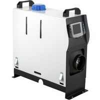 Incalzitor stationar, Sirocou diesel, 5 kW, alimentare 12V DC, Telecomanda, consum 0.12-0.24 l/h, Rezervor 5 l, Alb