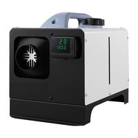 Incalzitor stationar, Sirocou diesel, 8 kW, alimentare 220 V AC, 12/24 V DC, Telecomanda, consum 0.16-0.62 l/h, Rezervor 5 l, 410 x 255 x 313 mm
