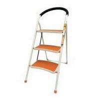 Scara otel 3 trepte Strend Pro WR2062K-1, 150 kG, portocalie