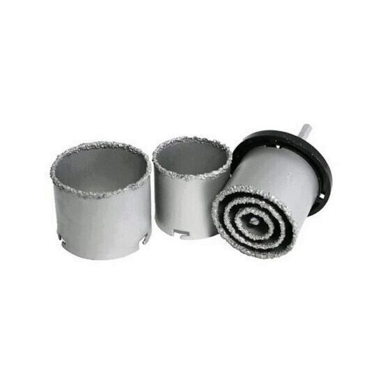 Set 5 carote diamantate pentru gresie, faianta, Strend Pro HT01-4001, 33-53-63-73-83 mm