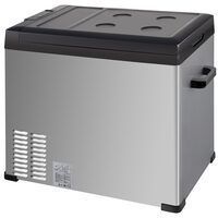 Lada frigorifica cu compresor 12/24 V DC, 110-240 V AC, capacitate 40 l, -20 ℃ pana la 20 ℃, dimensiune 650 x 375 x 427 mm, panou digital
