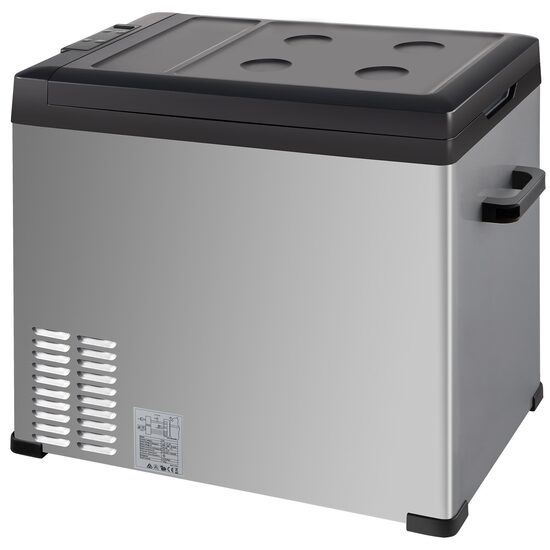 Lada frigorifica cu compresor 12/24 V DC, 110-240 V AC, capacitate 40 l, -20 ℃ pana la 20 ℃, dimensiune 650 x 375 x 427 mm, panou digital