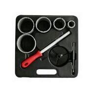 Set 5 carote diamantate pentru gresie, faianta, in trusa, Strend ProHT01-6008, 33-83 mm