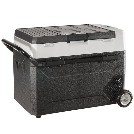 Cutie frigorifica cu compresor 12/24 V DC, 110-240 V AC, capacitate 38 l, -20 ℃ pana la 25℃, dimensiune 820 × 470 × 440 mm, panou digital