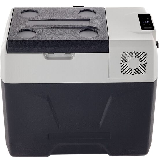 Cutie frigorifica cu compresor 12/24 V DC, 110-240 V AC, capacitate 40 l, -20 ℃ pana la 25℃, dimensiune 610 x 378 x 480 mm, Bluetooth, USB