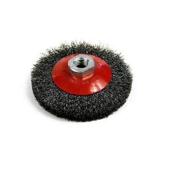 Perie sarma rotativa, tip disc, Strend Pro CCB-504, 100 mm, M14