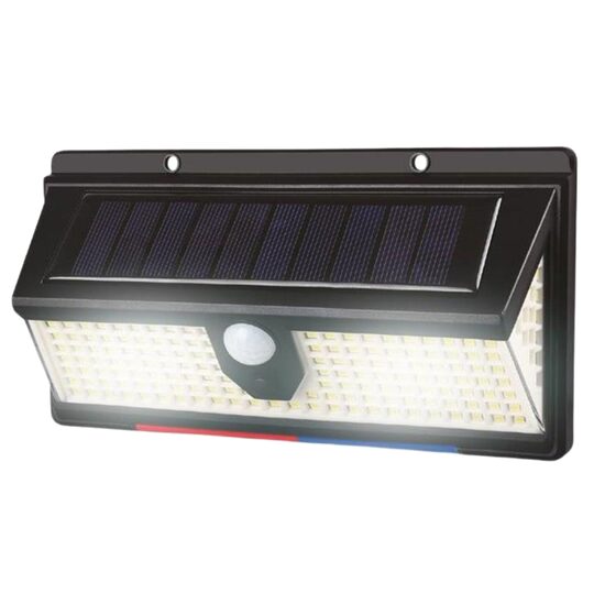 Lampa solara cu senzor de miscare, 30 W, 2000 lm, Lumina rece, IP65
