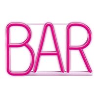 Reclama luminoasa Bar, 19x2x2.3 cm, 3 x AA, 5 lm