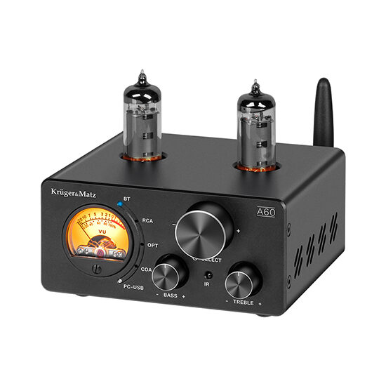 AMPLIFICATOR STEREO LAMPI 6K4 2X100W A60 KRUGER&MATZ