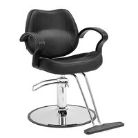 Scaun salon/frizerie, max 150 kg, rotatie 360 grade, suport picioare, Reglabil inaltime 890-1020 mm