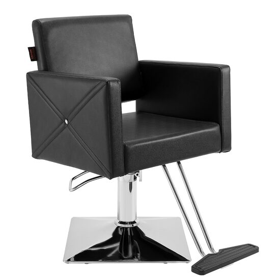 Scaun salon/frizerie, max 150 kg, rotatie 360 grade, suport picioare, Reglabil inaltime 930-1080 mm