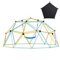 Structura de catarat din metal cu hamac si leagan, 305 x 305 x 152.5 cm, Inaltime 1525 mm, max 340 kg, manere alpinism