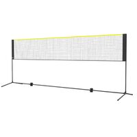 Fileu portabil pentru tenis, volei, badminton, Inaltime reglabila 914-1554 mm, 5100x1550x1030 mm, geanta transport