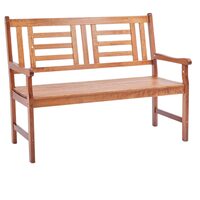 Banca pentru gradina, Lemn, 63.5 x 122 x 94 cm, 3 persoane, max 318 kg