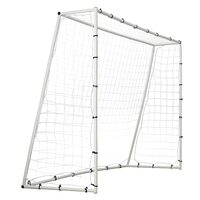 Poarta pentru mini fotbal 242 x 92 x 184 cm, 4 x tarusi de fixare