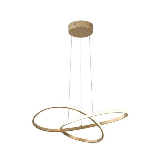 Candelabru led 20W, Lumina calda 3000K, dimensiune 500 x 1000 mm, Auriu